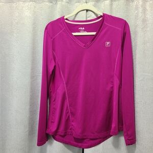 Fila Women's Pink Long Sleeve Top‎